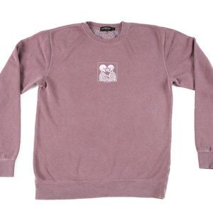 NEW DoomsDayco. Covid-19 Marroon Sweater